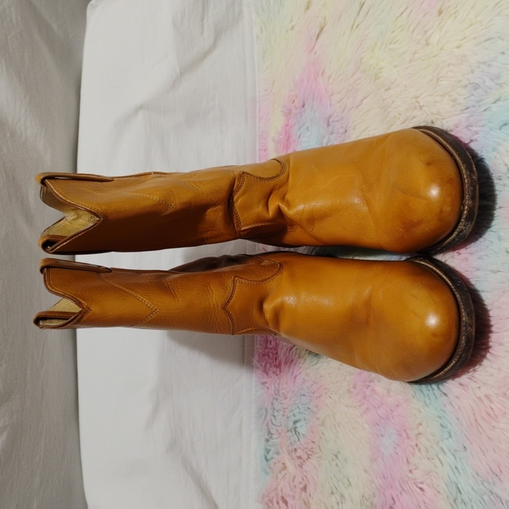 SALE! Justin Boots Men's Size 10 Boots Gently Worn (#8 CRATE) - Picture 2 of 12